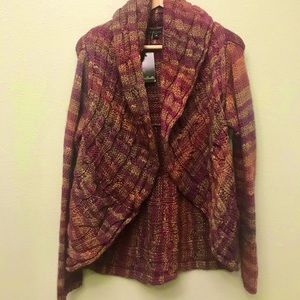 NWT Shima Novelli Sweater Cardigan (Made Italy) M